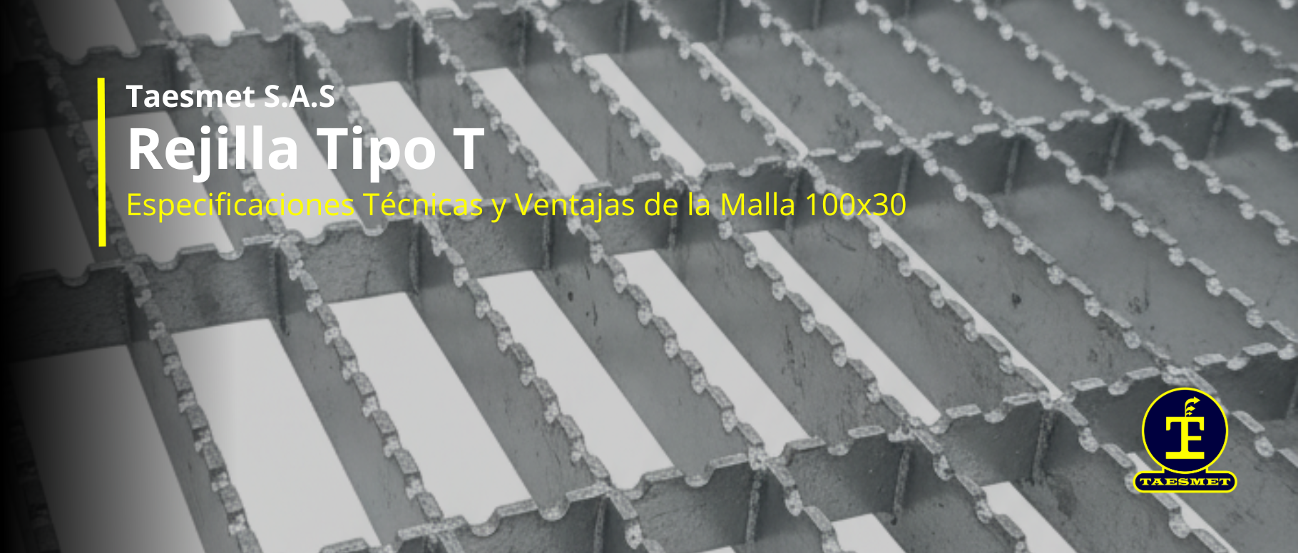 Rejilla Tipo T: Especificaciones Técnicas y Ventajas de la Malla 100x30
